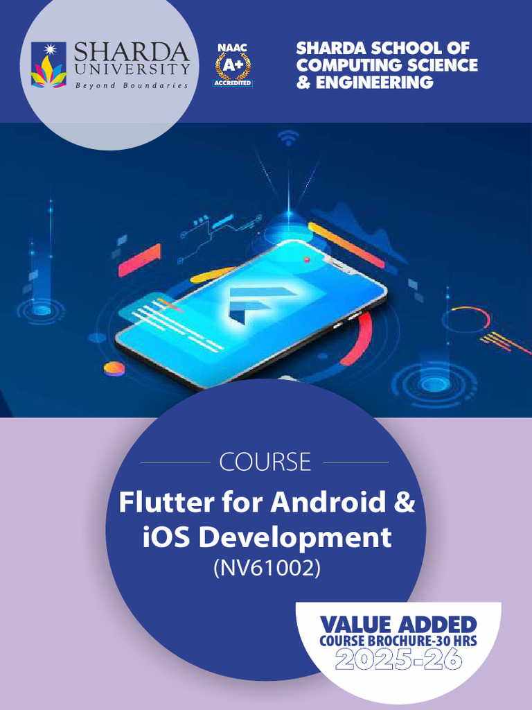 Flutter for Android IOS Development NV61002 | PDF | Mobile App | Databases