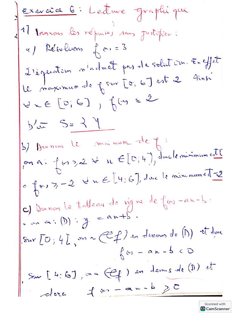 Corrigés Exo 6 7 9 13 TD Dérivées&prim | PDF