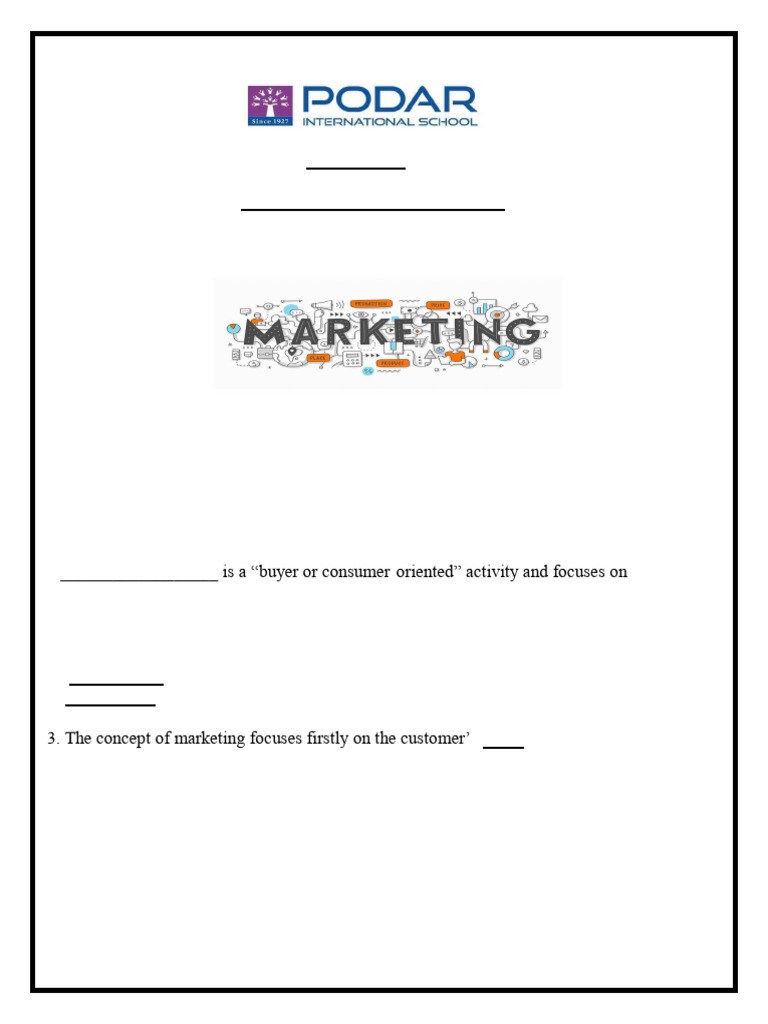 Marketing Assignment (2) (1) | PDF | Sales | Prices