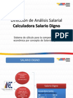 Calculadora Del Salario Digno MRL