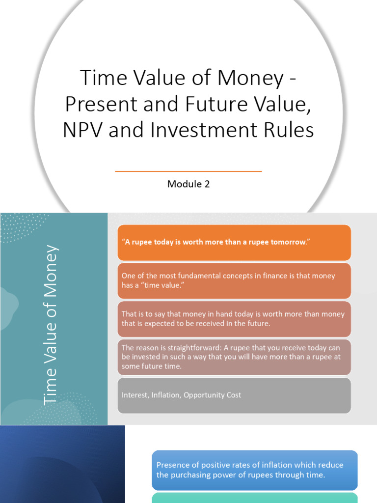 Module 2 Corporate Finance | PDF | Net Present Value | Internal Rate Of ...