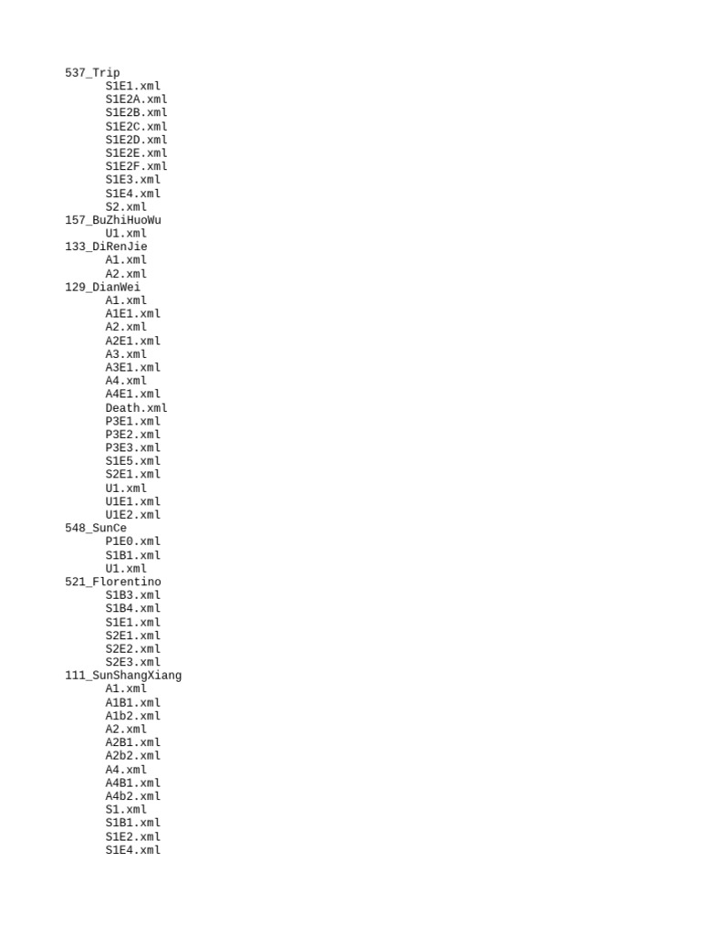 XML Document Collection Overview | PDF