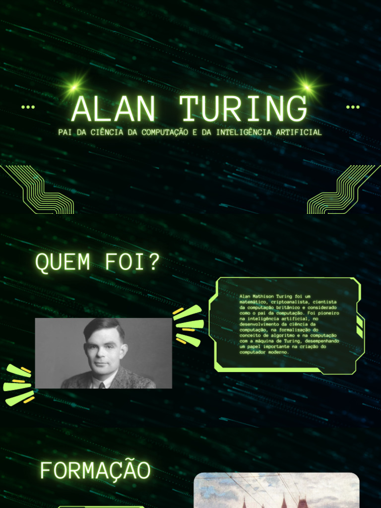 Apresentação Alan Turing | PDF
