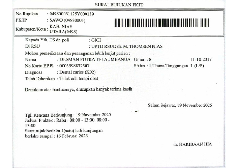 Data Rujukan | PDF
