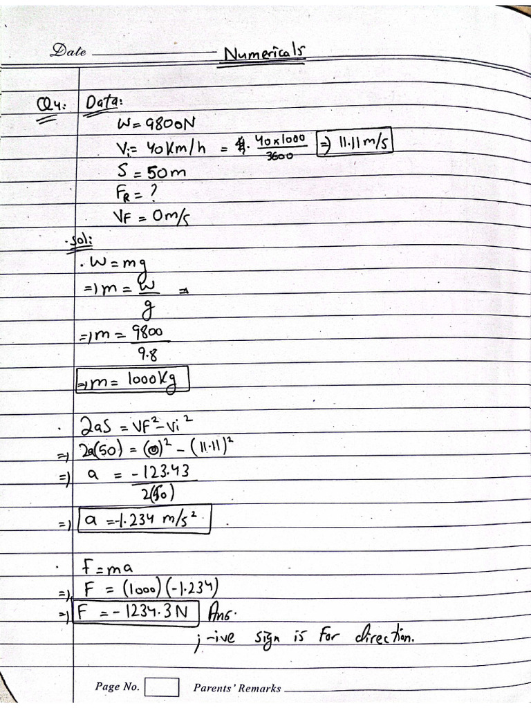 Target Paper Numericals | PDF