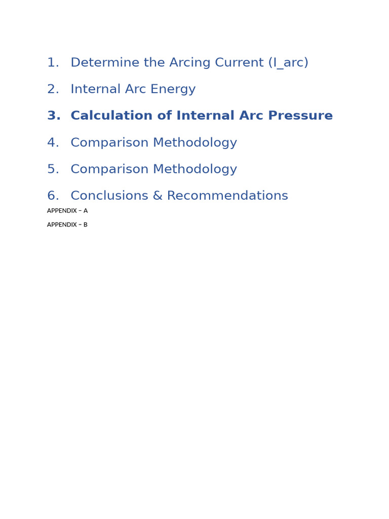 Internal Arc Analysis and Recommendations | PDF