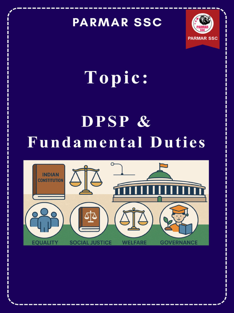 DPSP and Fundamental Duties | PDF