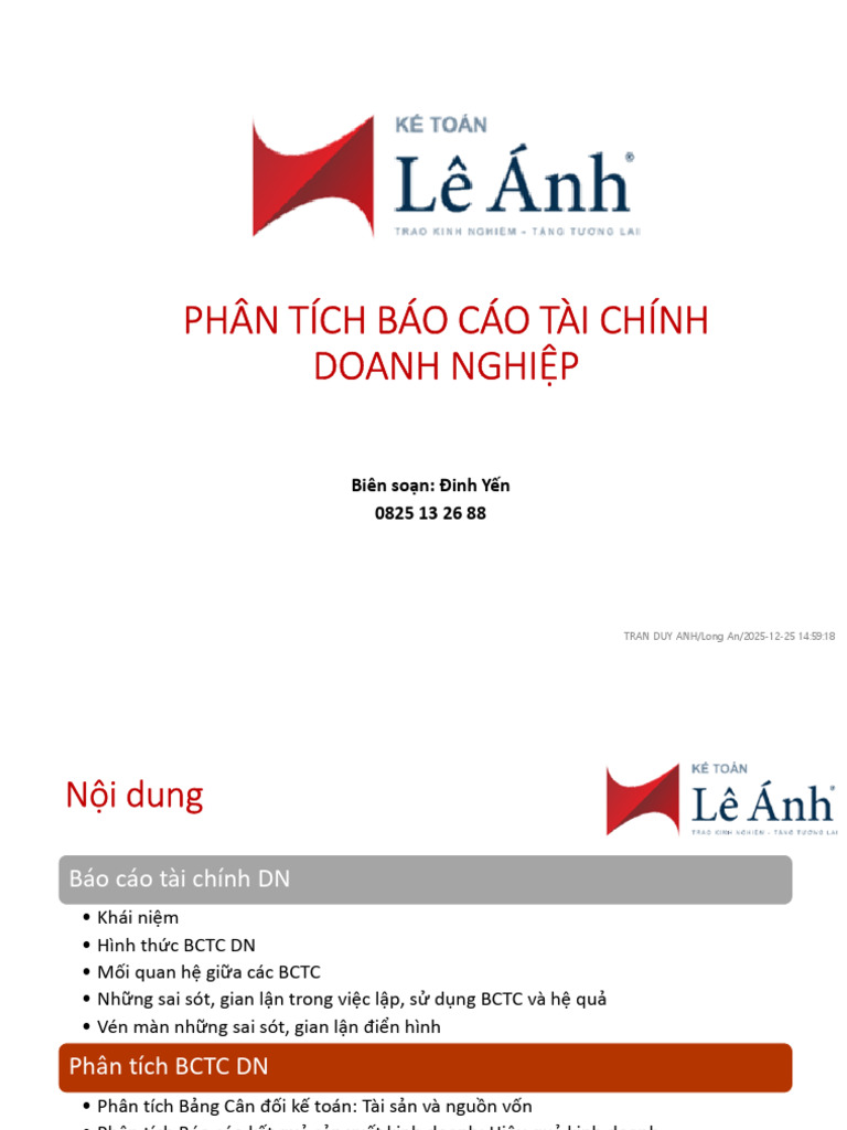 PT BCTC DN | PDF