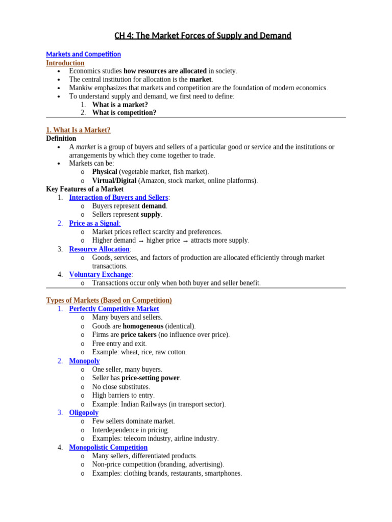 Understanding Market Supply and Demand | PDF | Demand | Supply (Economics)