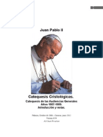 Juan Pablo II. Catequesis Cristológicas 1987-1989