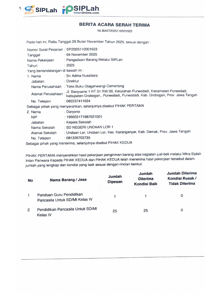 Scan SPJ Buku Umum 2 | PDF