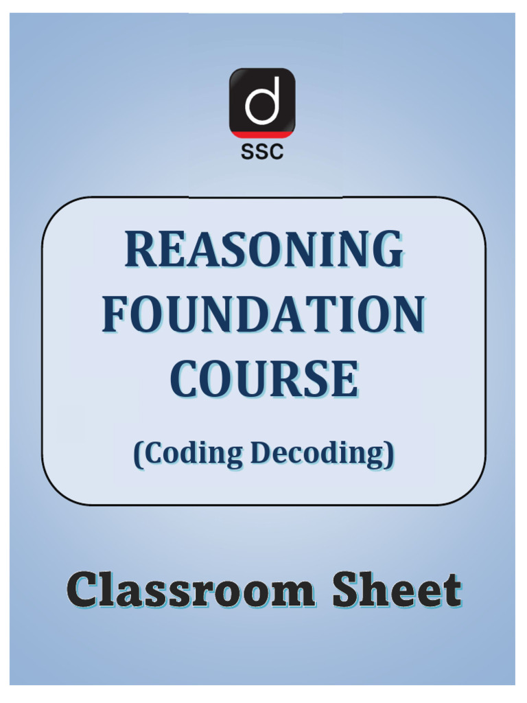 Coding Decoding Reasoning Questions | PDF | Vegan Cuisine