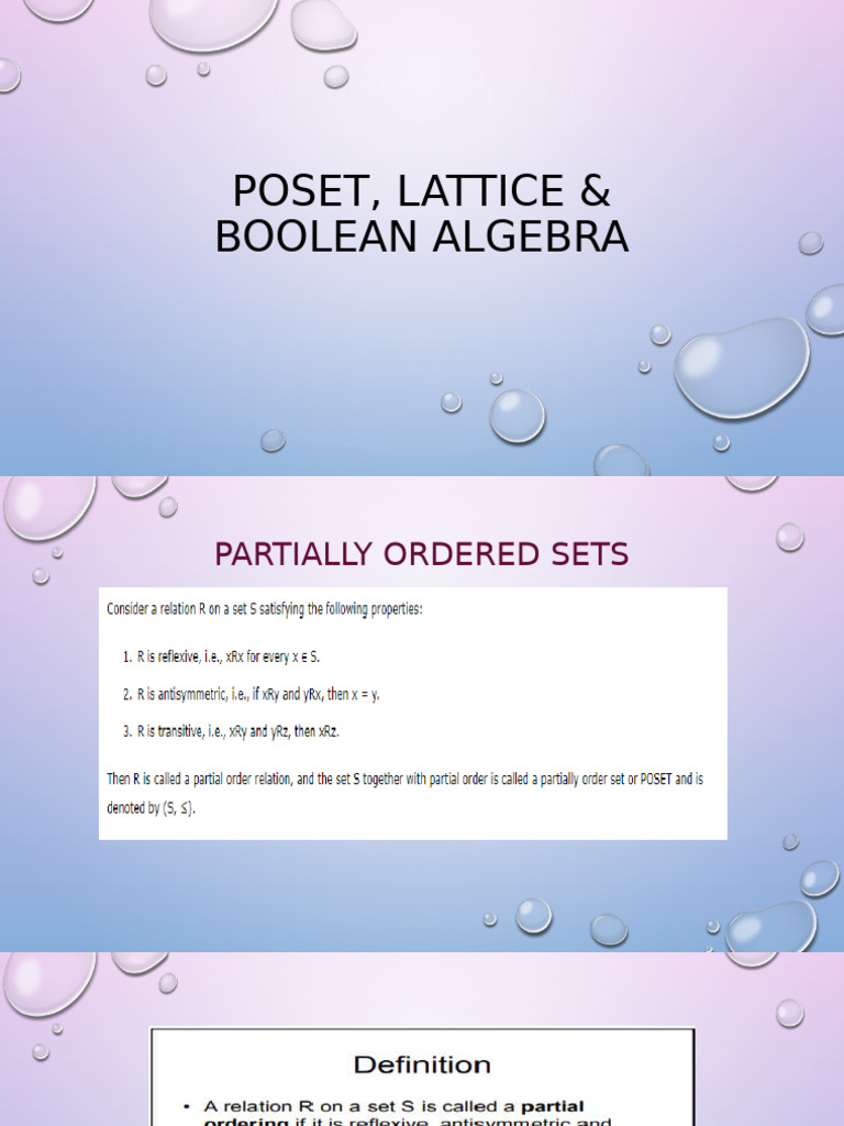 Understanding Posets and Hasse Diagrams | PDF