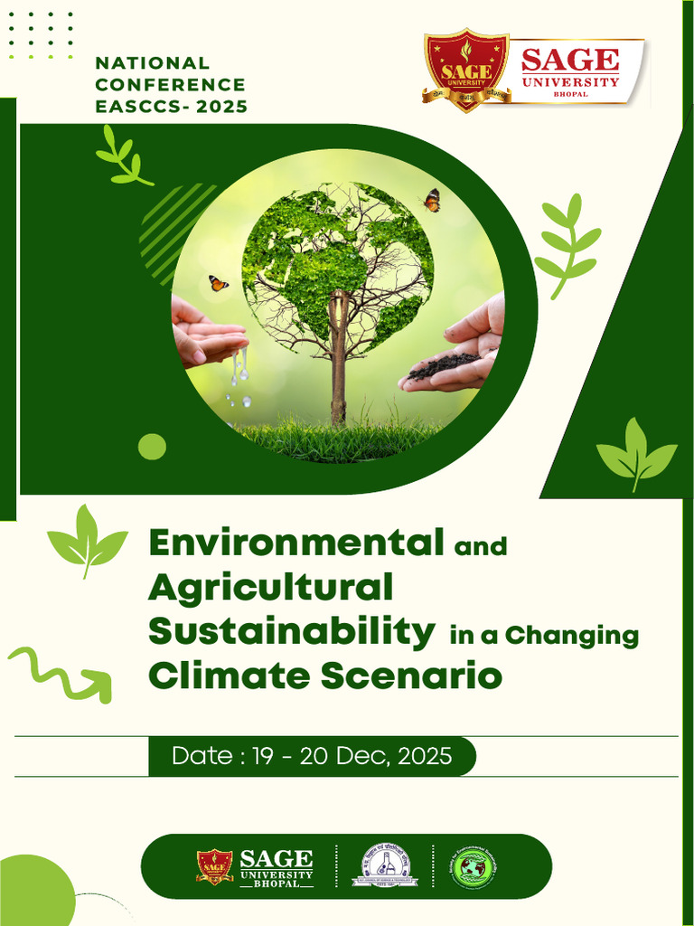 Climate Change and Sustainable Agriculture Conference | PDF