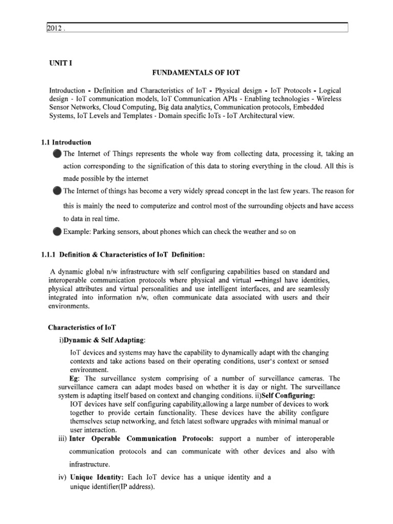MOD 1 | PDF
