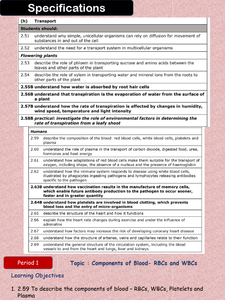 4. Blood Components - 1 | PDF | Red Blood Cell | Blood Cell