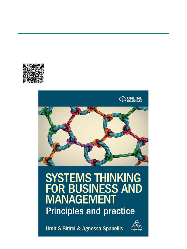Systems Thinking in Business Management | PDF | System | Systems Theory