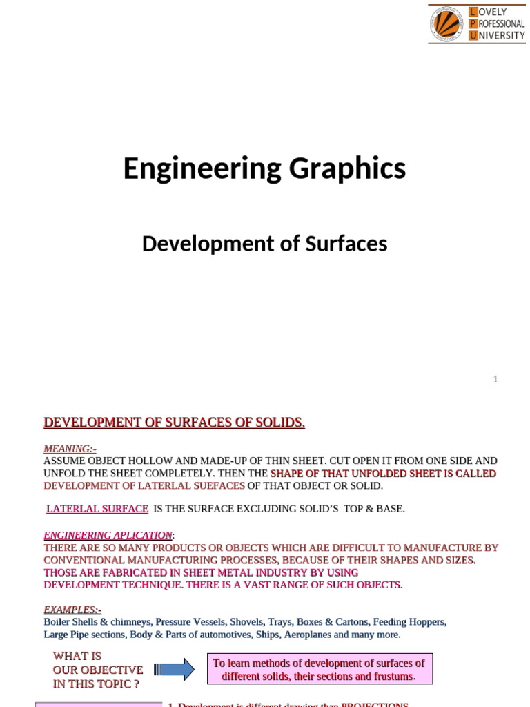 1. Development of SurfacesD P2 | PDF | Shape | Sphere