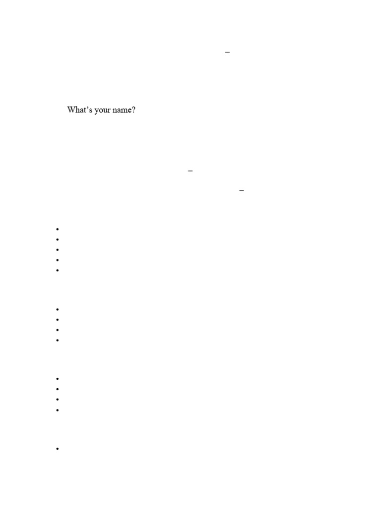English Speaking Test For Term 2 English 6 | PDF