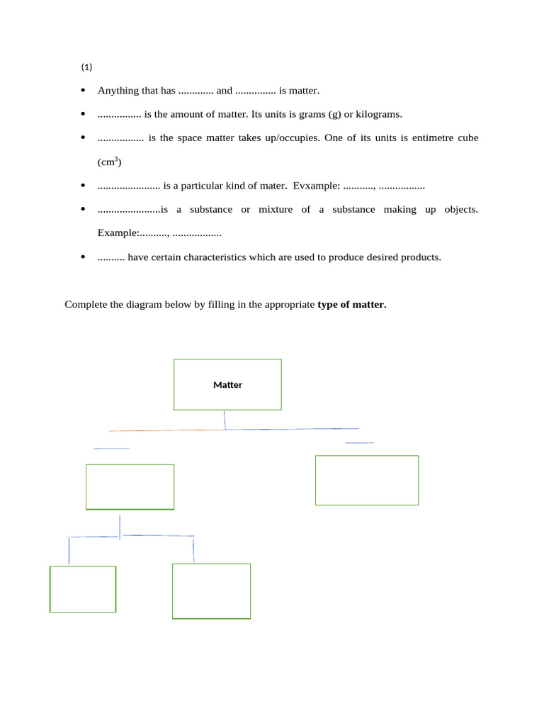 Understanding Matter: Types and Properties | PDF