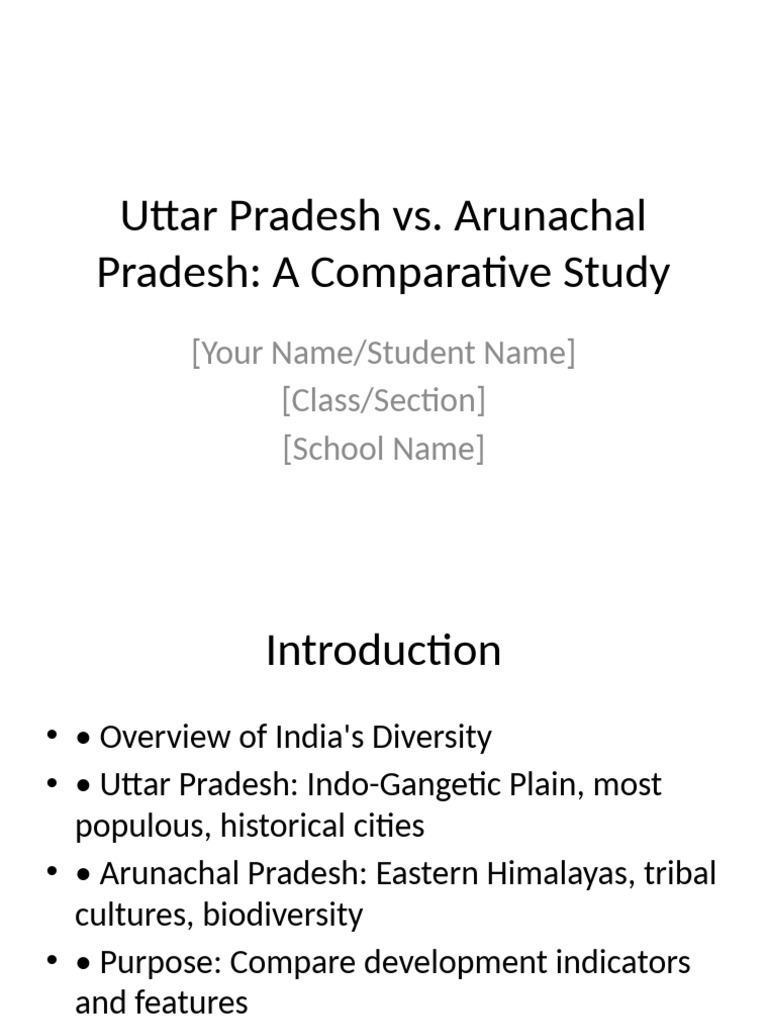 Comparative Report UP AP Outline | PDF