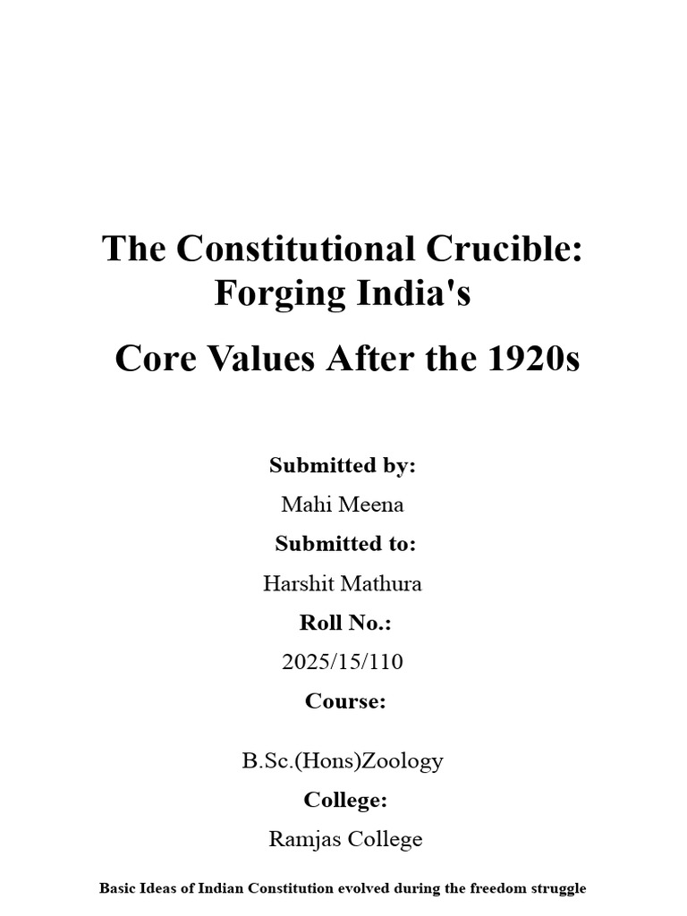 The Constitutional Crucible Final Project (1) (2) | PDF | Constitution ...
