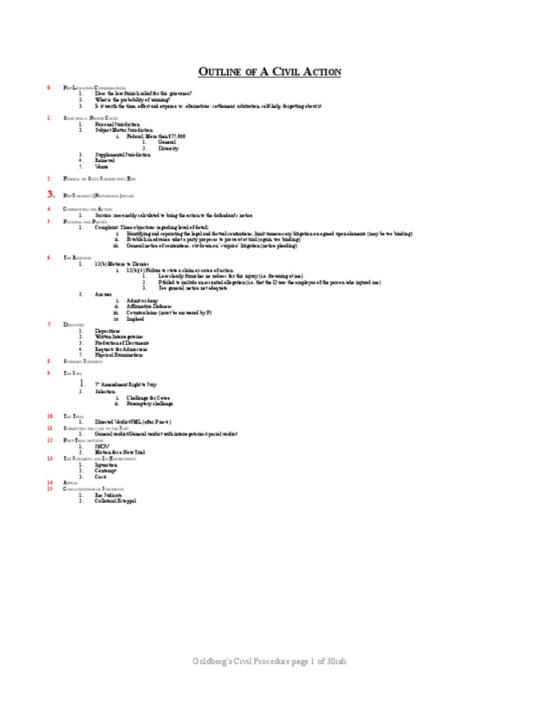 Civil Litigation Guide for Lawyers | PDF | Diversity Jurisdiction ...