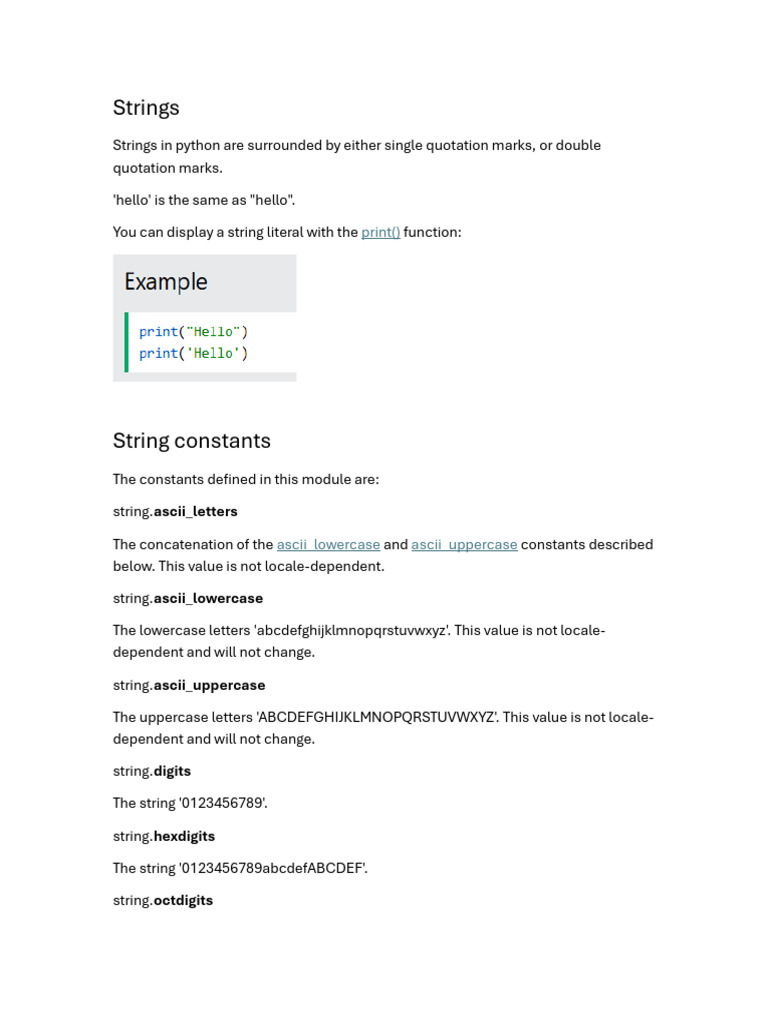 String | PDF
