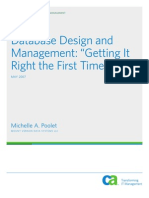 Database Design and Management Whitepaper