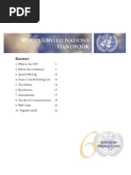 Download Model United Nations Handbook by George Chen SN9717149 doc pdf