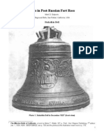 Bells in Post-Russian Fort Ross: Stukolkin Bell