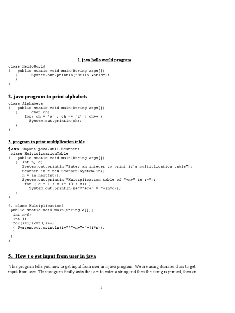 Java Code | PDF | Matrix (Mathematics) | Java (Programming Language)