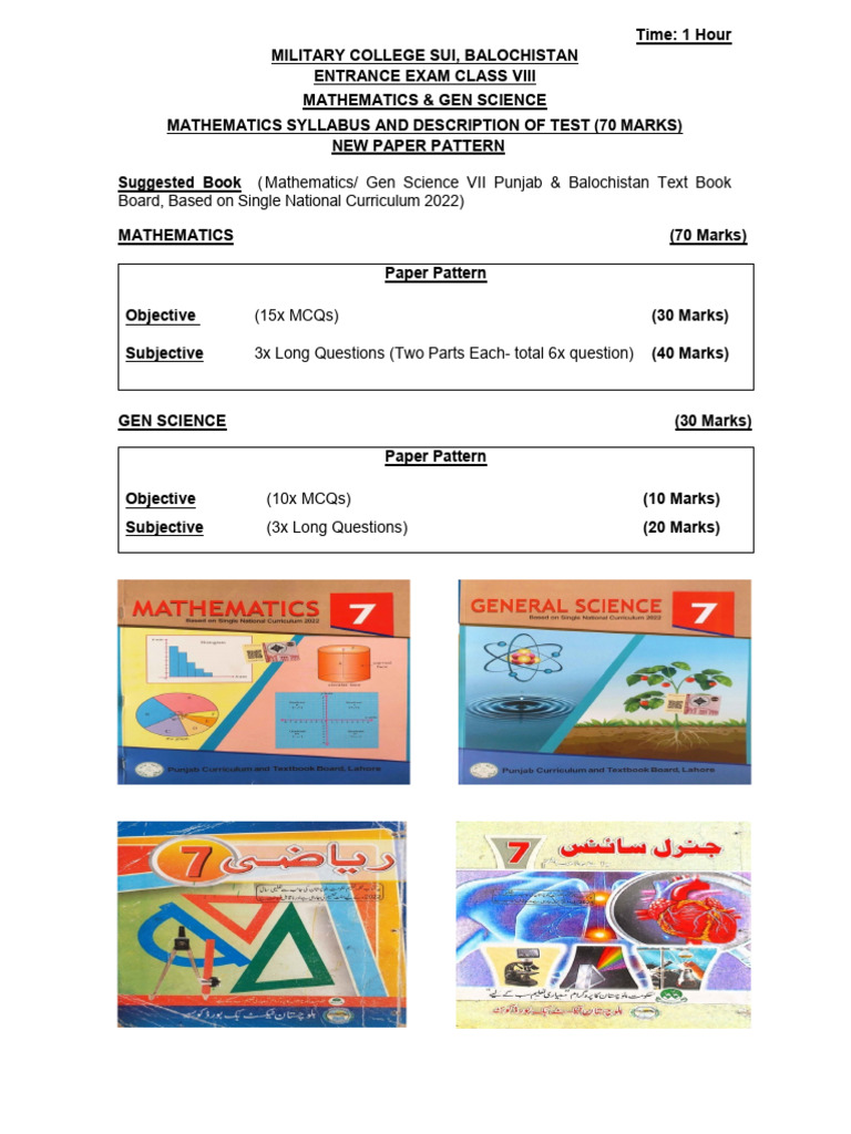 Math-Gen-Sci_ Mcs Past Papper | PDF