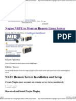 Download Monitor Remote Linux Server Using Nagios NRPE _ CentOS _ Linux Tutorial by    SN97172232 doc pdf