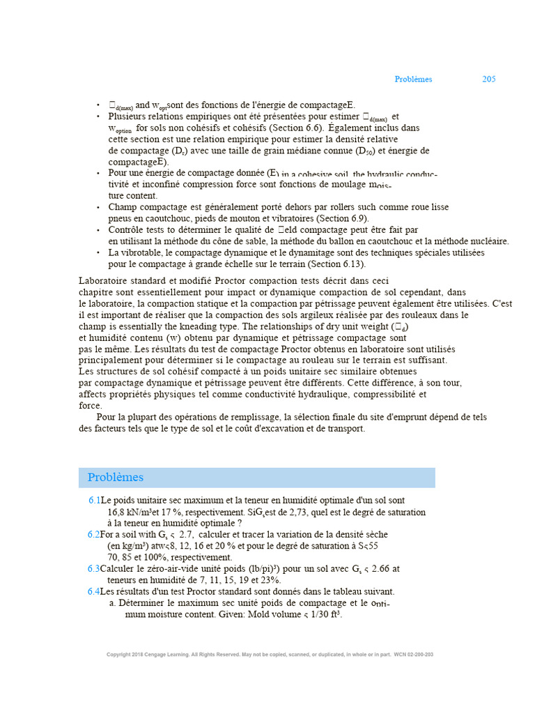 Techniques et Tests de Compactage des Sols | PDF | Sol (pédologie ...