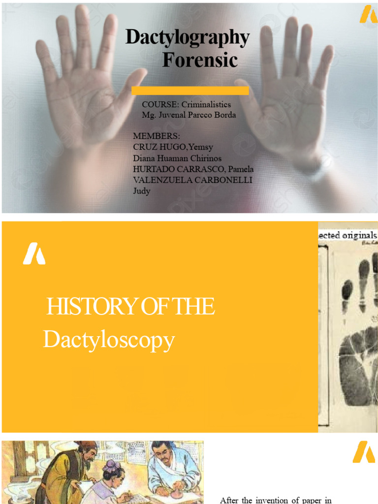 Fingerprinting Presentation F-1 | PDF | Fingerprint | Forensic Science