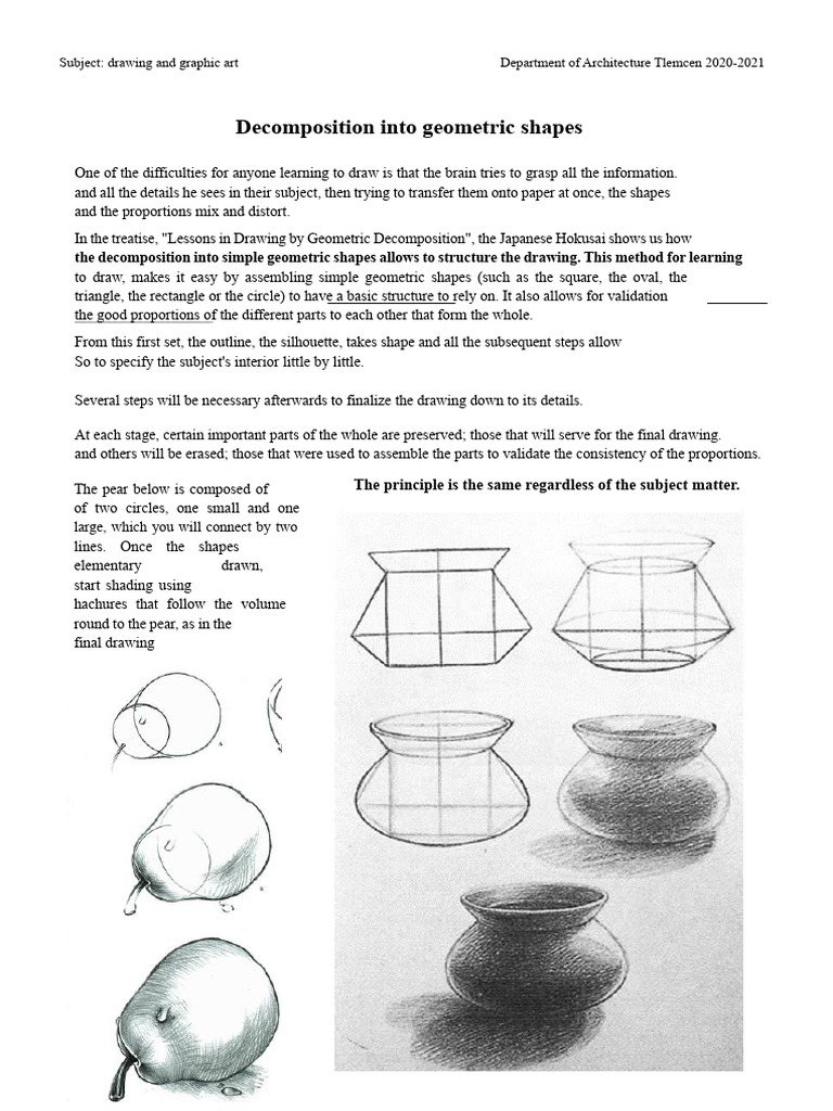 Exercise 05 Drawing and Graphic Art | PDF