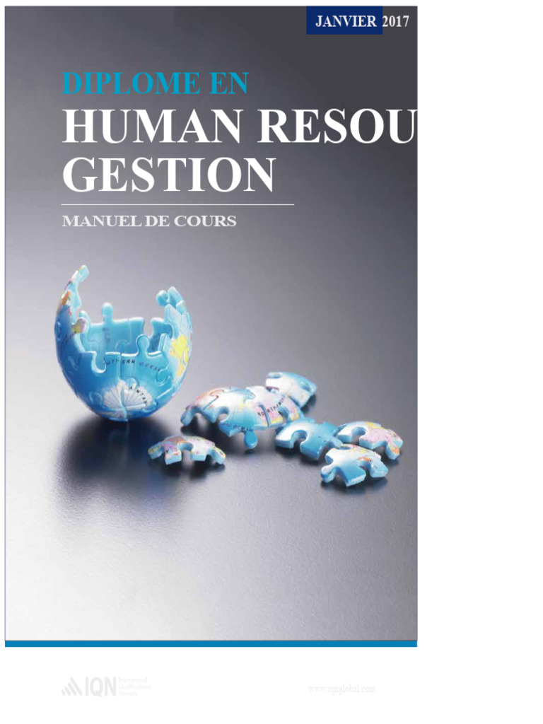 Manuel de cours en gestion des RH | PDF | Gestion des ressources ...