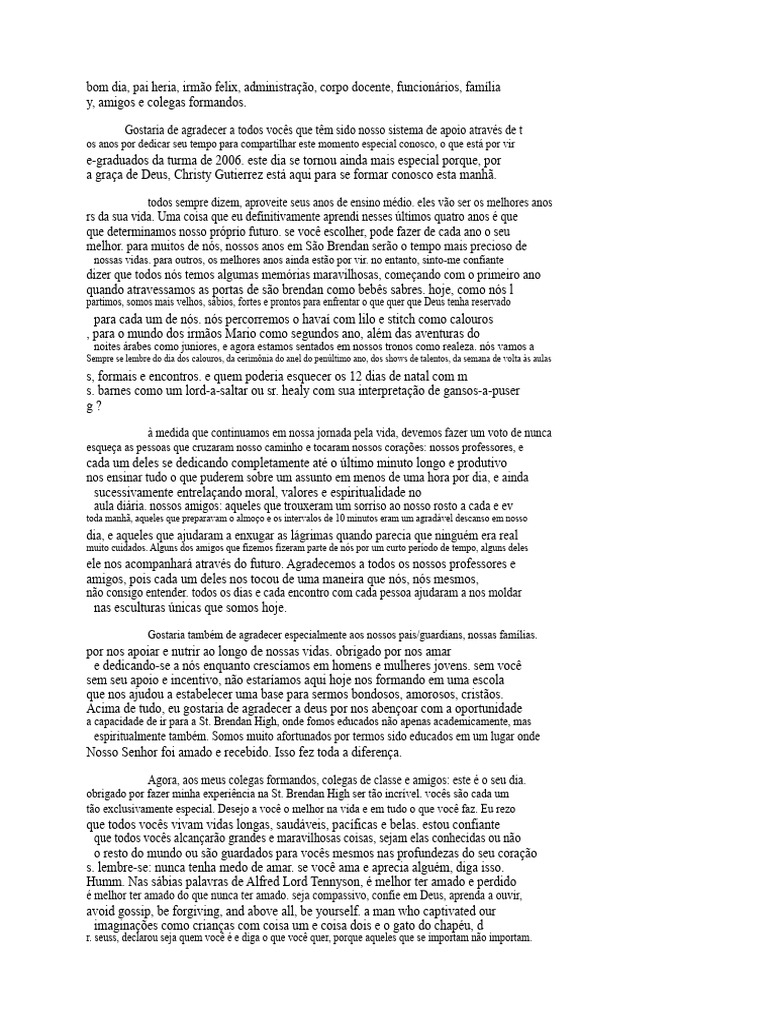 discurso-de-formatura-da-turma-de-2006-pdf-amor-tempo