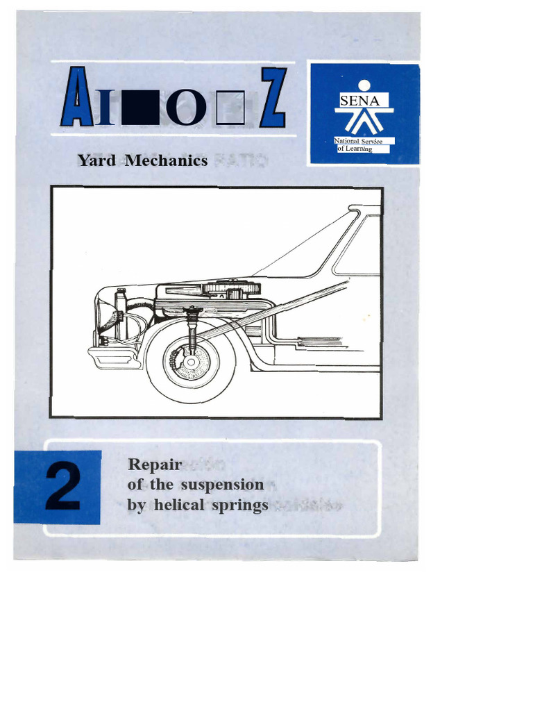 Helical Spring Suspension Repair Guide | PDF | Land Vehicles | Vehicle ...