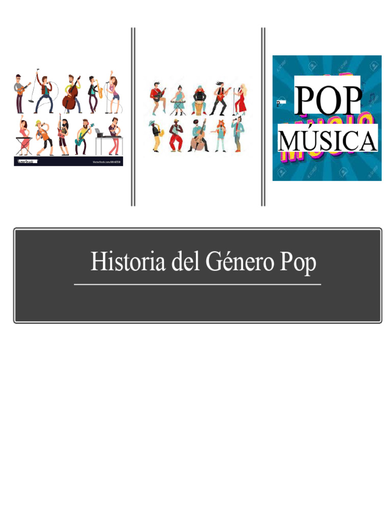 Evolución del Género Pop a lo Largo del Tiempo | PDF | La música rock ...