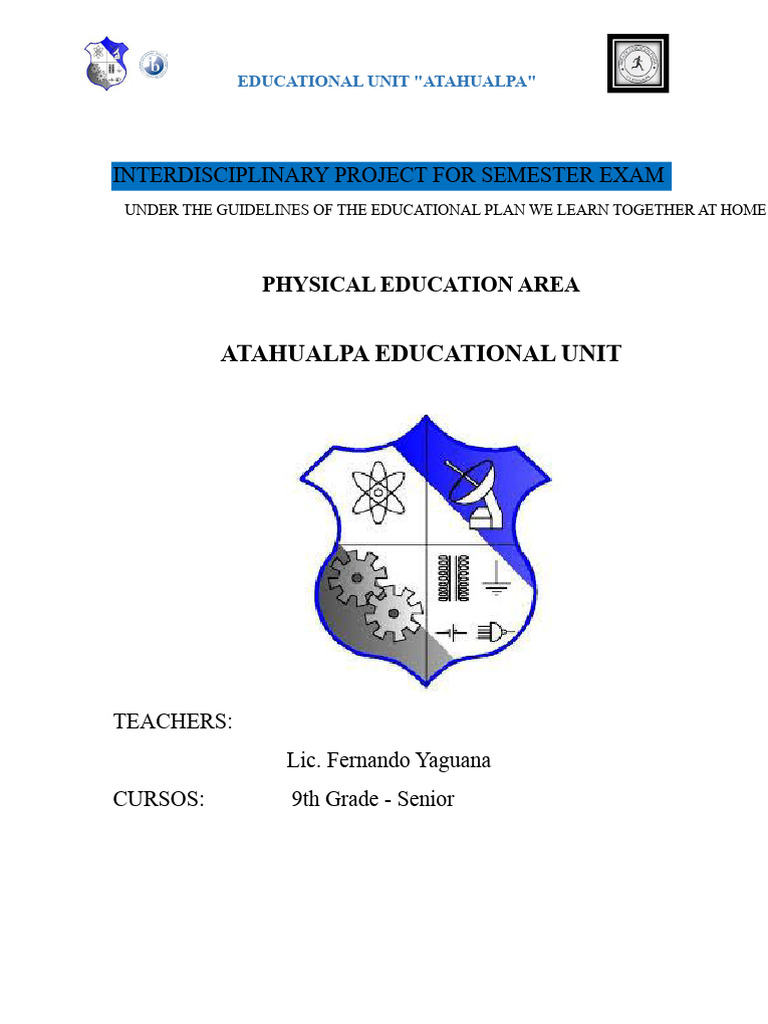 Interdisciplinary Project Basic Superior - 2nd Term | PDF | Physical ...