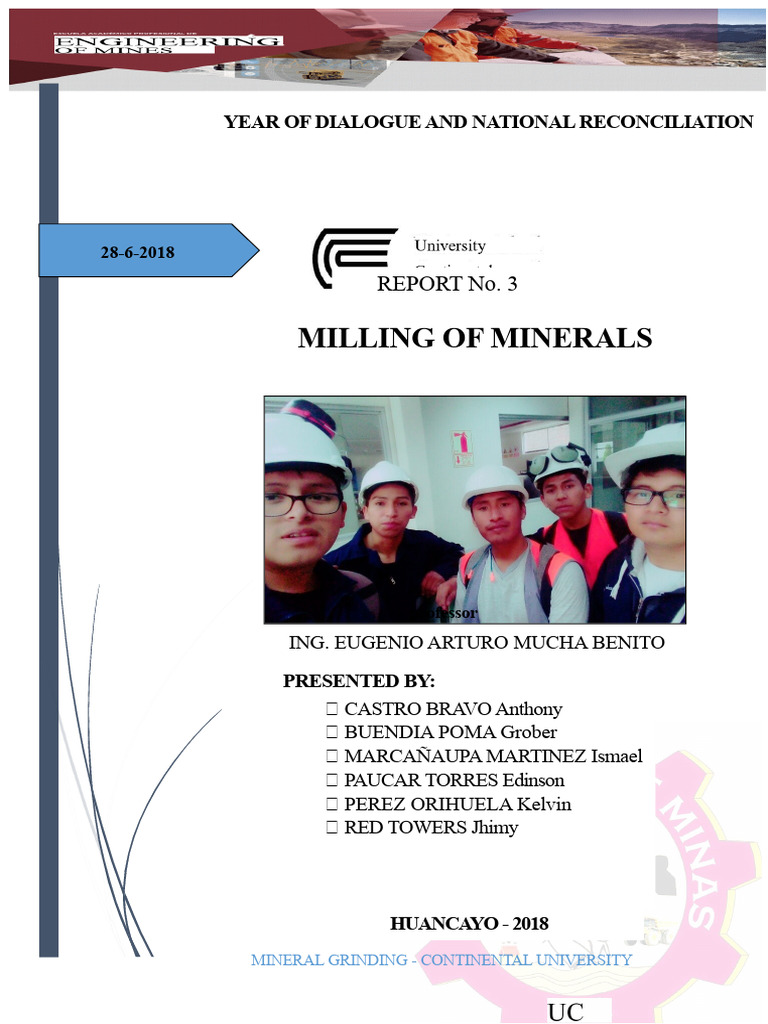 Mineral Grinding Techniques Overview | PDF | Mill (Grinding) | Quartz