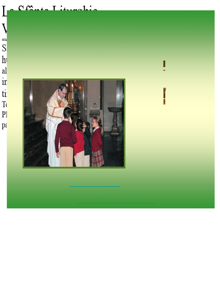 Ornamentele Și Obiectele Liturgice | PDF