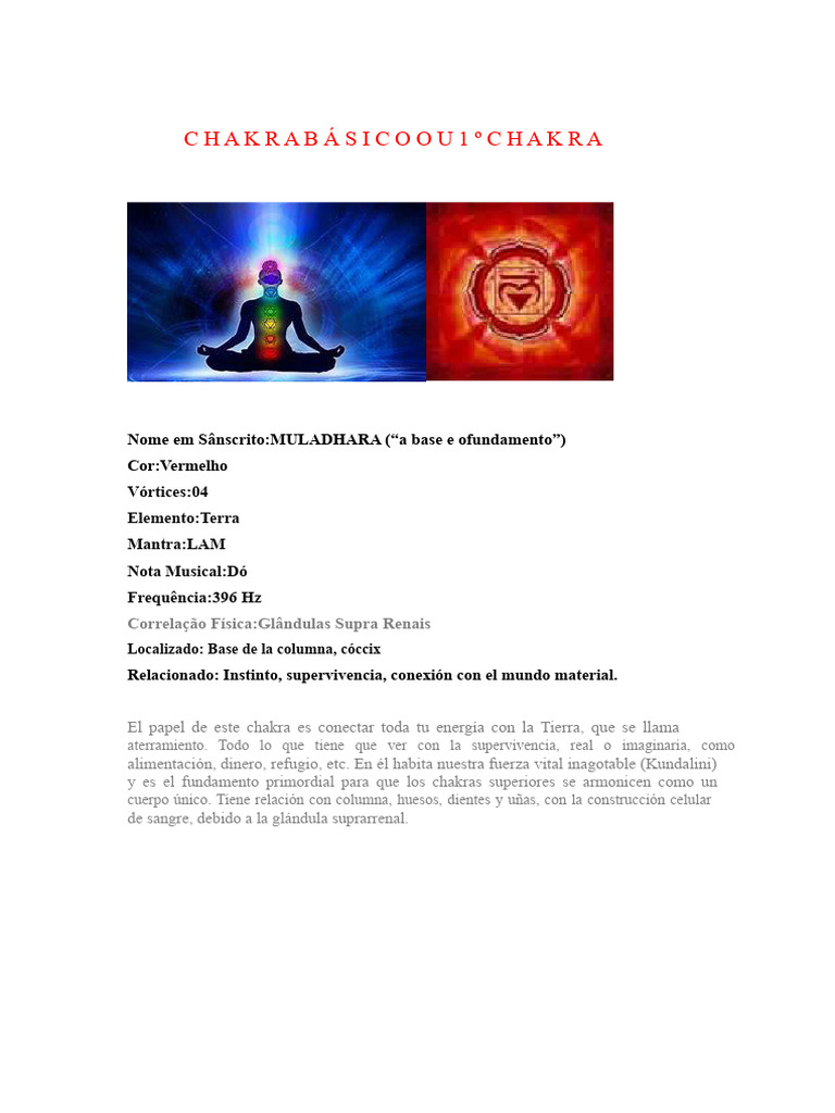 Guía Completa de los Chakras y su Alineación | PDF