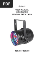 PAR 56 DMX - User Guide