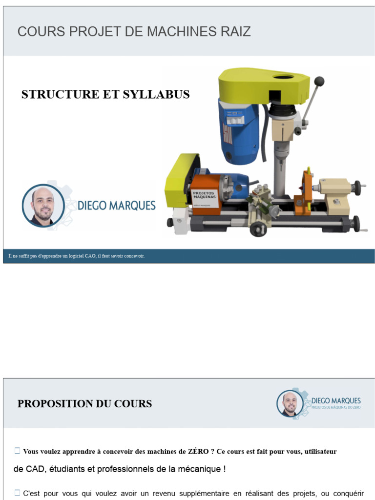 Cours en ligne : Conception de Machines | PDF | Conception assistée par ...