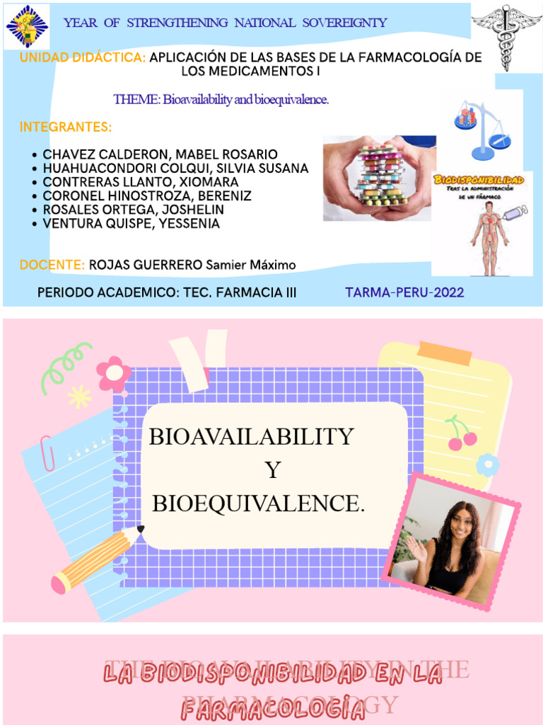 Bioavailability and Bioequivalence Explained | PDF
