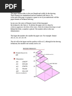 Folding Large Format Drawings Guide | PDF | Stationery