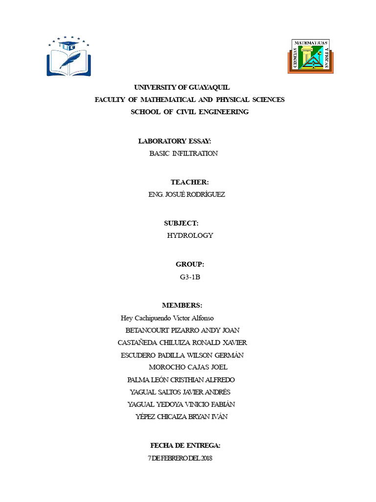 Basic Infiltration Test Analysis | PDF | Irrigation | Surface Runoff